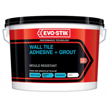 Evo-Stik Tile & Wall Adhesive & Grout 1.1Msq