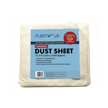 Fleetwood Laminated Dust Sheet 12ft X 9ft
