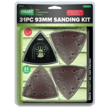 Smart 93Mm Trade 31Pce Sanding Kit