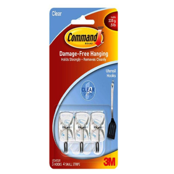Command Clear Wire Hooks