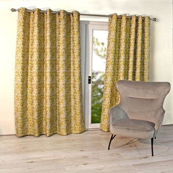 Scatterbox Sigma 90X90 Yellow Curtains