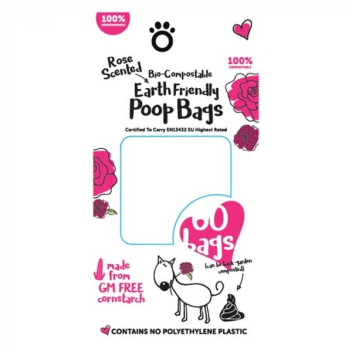 Bio-Compostable Poop Bags - 120 Pack 8 Rolls
