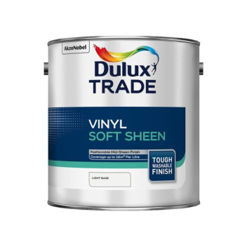 Dulux Trade Vinyl Soft Sheen Light Base 2.5L