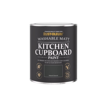 Kitchen Cupboard Paint Natural Charcoal  750Ml