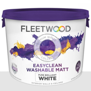 Fleetwood Easy Clean Matt Brilliant White 10L