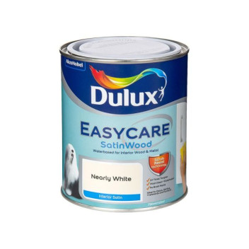 Dulux Easycare Satinwood Nearly White 750ml