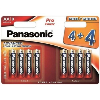 Panasonic LRX6/8WB AA - 4 + 4 Pack