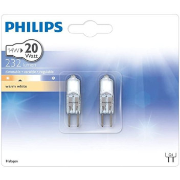 Philips Capsule Bulb 20W 12V - 2 Pack