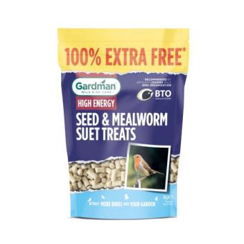 Gardman Seed&Mealworm Treats 500G+100% Xf