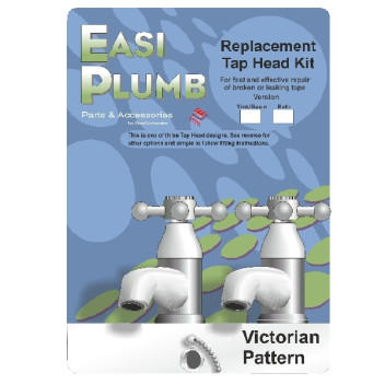 Easi Plumb Replacement Tap Head Kit 1/2\" Victorian