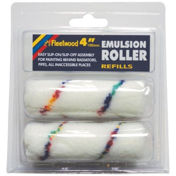 Fleetwood Emulsion Roller Sleeve 4\" - 2 Pack