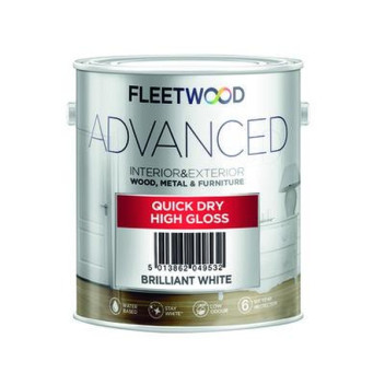 Fleetwood Advanced Q/D Gloss 500ml Brilliant White