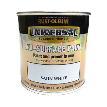 Universal All Surface Paint 250Ml Satin White