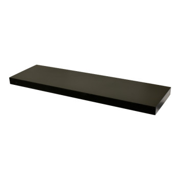 Duraline Float Shelf 80X23.5cm Black 3Pc