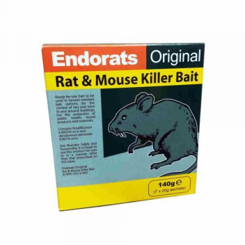 Endorats Original Rat & Mouse Bait 140G