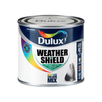 Dulux Trade Weathershield Smooth Medium Base 500ml