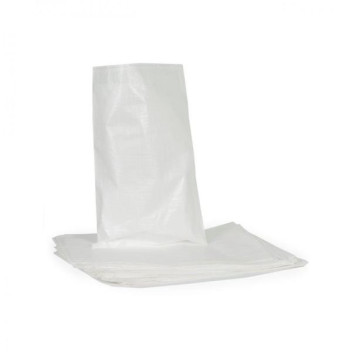 Plain White  Rubble Bag 50 X 77 (10)