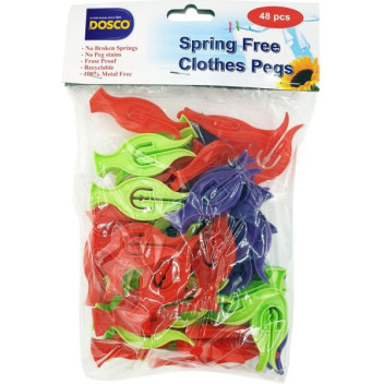 Springfree Plastic Clothes Pegs (48)
