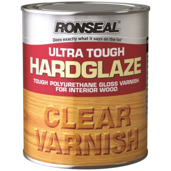 Ronseal Ultra Tough Hardglaze 2.5L Clear Varnish