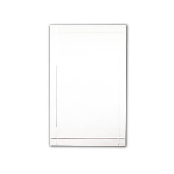 Sienna V-Cut Rect Mirror 65 X 45cm