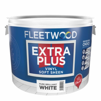 Fleetwood Extra Plus Vinyl Soft Sheen 10L White