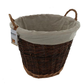 Sirocco 2 Tone Lined Willow Basket