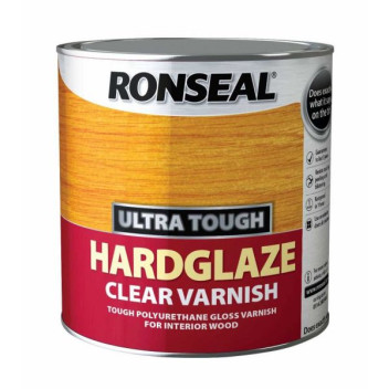 Ronseal Ultra Tough Hardglaze 750Ml Clear Varnish
