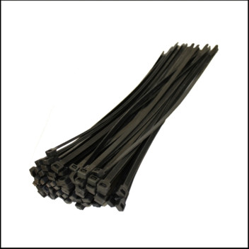 Cable Ties 4.8 X 370mm Black (100)