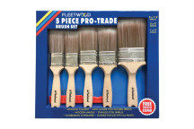 Fleetwood Pro Trade Brush Set 5 Piece