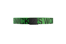 Snickers Logo Belt Black 90040458 Black / Green