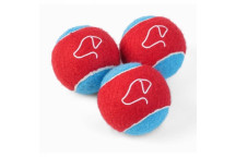 Power Pooch Mini Tennis Balls 5cm - 3 Pack