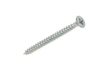 Yellow Chip Board Screw Pozi M4 X 40mm - 200 pack