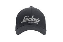 Snickers Logo Baseball Cap Black
