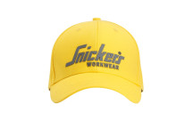 Snickers Logo Baseball Cap Yellow