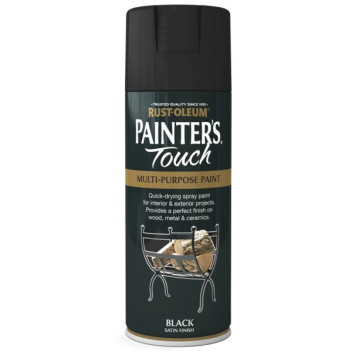 Rust Oleum Painter\'S Touch 400Ml Satin Black