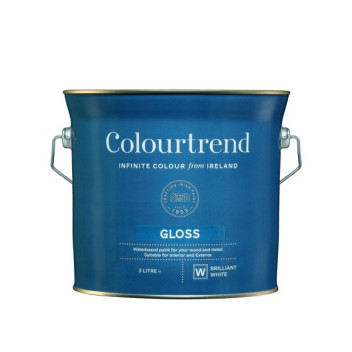 Colourtrend Waterbased Gloss 3L White
