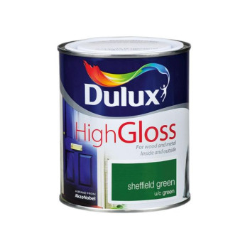 Dulux High Gloss Sheffield Green 750ml